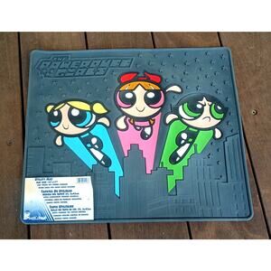 The Powerpuff Girls Nostalgia Cartoon Car Mat Utility Mat 14X17 NWT
